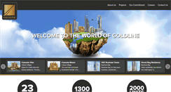 Desktop Screenshot of goldlineproperties.com